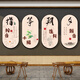 
Guzheng classroom layout decoration fingering music training class organization wall sticker piano store background cultural wall wallpaper 02-QT4867-25mm snow crystal panel without edge small