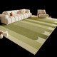 Grün großes Wohnzimmer Teppichsofa Couchtisch Floor Matte Sommermatte Home Leichte Luxus 2024 neues Modell Wen-3878 Green Serie 1 Stück 200*400 cm