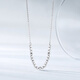 Chao Acer Explosive Blonde Beads Platinum Necklace Women's PT950 Set Clavicle Chain as a Gift for Girlfriend, Priced at RMB 590, 5.1g, Chain Length Approximately 45cm