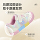Terranis Children's Shoes Kindergarten Indoor Shoes Autumn Boys and Girls Non-Slip Soft Soled Outdoor Children's Shoes White/Pink 28