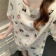 2025新款少女圆领睡衣女夏季云朵棉短袖短裤夏天可外穿家居服套装 Y686 M