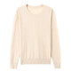 OEMG Internationaler First-Line-Marke High-End-Qualität runder Hals Dünner Pullover Frauen 2025 Basishemd Mode superqualität rot l
