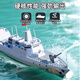 2025 Neues Wasserschiff-Kriegsschiff-Kriegsschiff-Modell für Hochleistungswasser-Elektro-Fernbedienung können in das U-Boot gestartet werden. Blau [6-Achse-Gyroskop-Luftdruck] Stunts [2 Sätze wiederaufladbarer Batterien] + Fernbedienungsbatterie + Ladung
