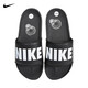NIKE Women's Slippers NIKE OFFCOURT SLIDE Sports Shoes BQ4632-010 Black 35.5