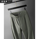 Jeep Spirit2025 Neue Weitbeinhose Herren Sommer dünne losen Sporthosen Eis LIME Jugend Großgröße Casual Black M [110-130jin [Jin gleich 0,5 kg]]]