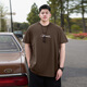 Timmerch Fat Man Big Size 300 Jin [Jin entspricht 0,5 kg] Männer mit kurzärärmernem Fettmann T-Shirt American Casual T-Shirt Sommer in Lose plus Fett plus größerer Runde A6627-White 2xl (empfohlen 140-160 Jin [Jin gleich 0,5 kg]))