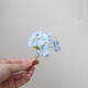 Xiaomi Xingjiangnan picked flowers intangible cultural heritage hand-made velvet blue hydrangea brooch hairpin U hairpin Hanfu cheongsam accessories hydrangea brooch ready stock