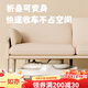 UICSS儿童防侧翻多功能婴儿学步车可折叠2025新款三合一宝宝助步车 旗 旗舰版白色-音乐盘+推把+脚垫 3档高低调节+坐蔸可调节