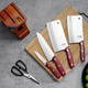 
Deng Jiadao Forged Stainless Steel Household Knife Color Wood Seven-Piece Knife Set Kitchen Knife Cutting Bone Kitchen Combination 7-Piece Set TD-6221 Seven-Piece Set