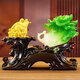 
Tongque Tianjiao Dacai Jinchan Qiang ornaments Xindian Company Office Opening Daji Gift High-end Gift Housewarming Gift Green Jade Color B Style