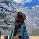 oein western cowboy hat men and women prairie hat large size sunshade desert travel sun hat mountaineering hat hiking medium brown main picture