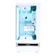 SAMA Jinghong white ATX sea view gaming computer main case 270 panoramic/double-sided glass/support 360 water cooling/9 fan positions/427mm long graphics card/U2+U3