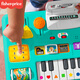 费雪（Fisher-Price）生日礼物学习桌早教数字颜色玩具-费雪智玩时尚音乐学习桌HTJ66