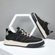 OLJ brand new summer trendy shoes 2025 ice silk cloth single shoes one-piece breathable loafers black 42