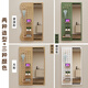 Mimiko Contact Dressing Mirror Push-Pull et fermez le miroir caché du corps complet avec le mur pour couvrir la planche de trou murale et le miroir d'adaptation pour l'entrée. Fiche spéciale personnalisée