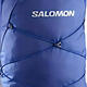 Salomon (Salomon) Salomon Salomon mode décontracté multifonction léger sac en nylon sac sac à dos sac à dos régulier masculin et femmes bleu foncé