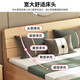 Ximuyan 24-hour flash solid wood bed double bed 1.8 meters simple 1.5 meters master bedroom double bed rental house single bed 30cm high single bed 1.5 meters * 2 meters recommended