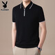 
Playboy (PLAYBOY) high-end half-zipper Polo shirt for men short-sleeved T-shirt for men's new summer loose ice silk half-sleeved top for men T Comfort FYMB9276 meters apricot M [90-110Jin [Jin equals 0.5 kg]]