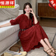Hengyuanxiang Retro Red Bohemian Ethnique French Luxury French Luxury Robe Fomen Women in Summer Sense Sense Send Tailging pour les rendre minces et élégantes. Red S 90-110jin [Jin est égal à 0,5 kg]