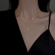 Laomiao 925 Collier en argent sterling pour femmes 2025 Nouveaux accessoires de niche de luxe légers