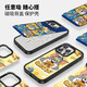 
Beautiful Ten Cent (MSMF) Cat and Mouse Apple Couple Mobile Case Tom Cat Jerry Mouse Magnetic Mag Safe Charging Cute Cartoon Anime Applicable Men and Women Anti-fall Protector Case [Magnetic Acrylic] Cat and Mouse-BG1477G iPhone15