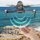 
[Drone of obstacle avoidance drone] Aerial photography high-definition 8K remote control aircraft toy helicopter aircraft storage optical flow 8K electric dual lens 360-degree obstacle avoidance return 3 batteries + fine storage bag + original accessories