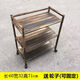 Hotpot Restaurant Gemüse Rack Küche Lager Rack Eisen mehrschichtiger Restaurant Cart Hotel Barbecue Spieß