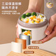 316 stainless steel insulated lunch box mini trumpet lunch box for students and office workers microwave oven
