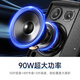 先科 会议室音响套装组合10英寸家庭KTV背景音乐培训会议专用设备系统蓝牙功放壁挂音箱VD-201/K3V