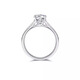 I Do platinum pt950 diamond ring for women 1 carat cultivated diamond Starlight Queen wedding ring proposal for wife and girlfriend Starlight Queen 2 carat diamond No. 12