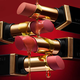 Watsons' fog-sensing color-holding thin tube lipstick/satin color Miruike soft mist color lipstick 694 high-level flame orange