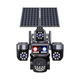 Qishiming 4G5G solar surveillance camera HiSili chip AOV four-lens four-screw without electricity or grid life-long traffic-free 360 panoramic full-color night vision tracking ultra-high-definition outdoor new product 4G5G solar energy [lifetime free traffic] 32 million ultra-high-definition, send permanent 30-day cycle video + 24 hours in rainy days