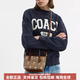 蔻驰（COACH）xPEANUTS联名款City15经典印花Logo人造革托特包Tote包购物袋单肩 基础装(包+防尘袋)
