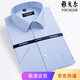 CEO YAGEOL Camisa de manga corta para hombres Summer ropa formal formal de trabajo informal de trabajo no hierro camisa de color sólido hombres DX6623 38 (Peso sugerido 100-120 Jin [Jin iguala 0.5 kg])