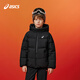 ASICS/ASICS Children's Wear 25 Years Winter Loose Short Puff Down Jacket for Large Children, Thin and Comfortable