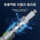 Shiwei Pneumatic Wind Mahlen Stift Wind Schleifmühle Industrielle Grade Schimmelpolier-Polier-Gravur-Werkzeug LW6629 Set 4-Tungsten-Stahlstecher (3 Paare Griffe