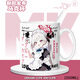 
MPPMCK Blue Archives Scale Azuko Kosaki Hina Riyaya Peripheral Mug Desktop Ornaments [White Handle] TJ1477 Ceramics Exquisite [Mug] + Coaster
