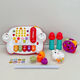 Children's music Chinese and English phone cute rabbit story baby puzzle enlightenment listening to ancient poems and numbers learning to play the piano 78926 rabbit multi-function Zhuanzhuanle phone-pink battery version