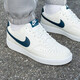Nike (Nike) Herrenschuhe 2025 Autumn Sports Schuhe Court Board Schuhe tragen resistente Top-Top-Mode komfortable, atmungsaktive Outdoor-Freizeitschuhe HQ4867-101 40.5 (innere Länge 255 mm)