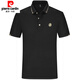 皮尔卡丹（pierre cardin）冰丝棉短袖t恤男衬衫上衣翻领POLO.衫衫半截袖青年2025年夏新款新 679白色 M