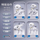 
BEYZK intelligent robot dog children toys boy baby girl 1-3 electric rotor remote control walking will be called 6 robot [remote control voice-controlled version] Liulijin-Shengda size intelligent 2