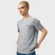VJC [Gleicher Stil für die Theke] 2025 Frühlings- und Sommer -Herren -Modekontrast Polo -Hemd Trendy Pendler B25BA1048 Graues Blumen M /48