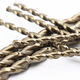 350 mm kobalthaltigem hohen Kobalt gerade Shank Tiefes Lochbohrer, ausgedehnte Drehbohrbohrer Bohrloch 2-14 mm 12350 mm