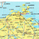 2024 Nuevo mapa alemán Versión china Pegatinas de pared extra grandes y enormes pintura decorativa de tráfico mapa alemán versión 13590 (grande) material de lona de aceite (con doble entrega
