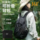 361 Sac à dos de voyage pliable pour hommes Sac à dos ultra-léger en plein air pour les femmes sac de randonnée de grande capacité sac à peau ultra-mince Black 25L [Ultra-Light Foldable]