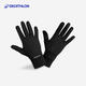 Decathlon gloves for running, skiing and riding, plus velvet for warmth and touch screen, black XL (new and old models randomly sent)-4564124