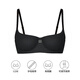 
Victoria's Secret Summer Logo Letter Strap Comfortable Thin Paddy Bra Women 5D9M Black 11265343 70B (32B)
