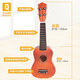 Ibanez Wooden Gitarrenspielzeug Ukulele -Anfänger können simulierte Musikinstrumente für Mädchen und Jungen spielen. Senden Sie das Lehrerunterrichtsvideo, um zu lernen, unabhängig zu spielen