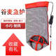 Shushe's new grain wheat fish protector for wild fishing, portable small quick-drying nano-scratch fish net pocket, fish basket, fishing protective bag, easy to store 50cm 1m grain wheat protector + rope + ground plug