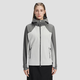 迪桑特（DESCENTE）WOMENSSTUDIO宽松梭织纯色logo设计长袖夹克外套女款 木炭灰 M